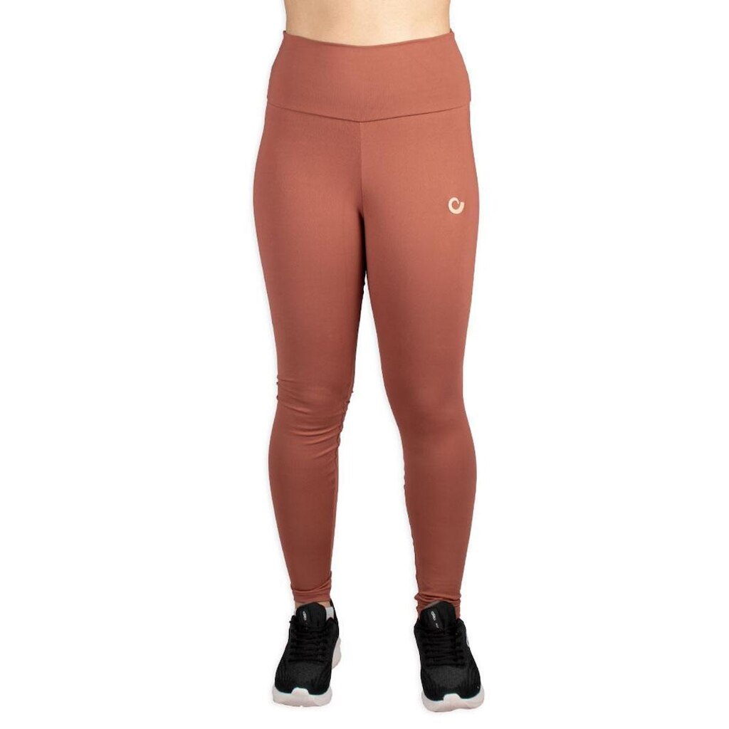 Calça Legging Caju Brasil Nz Classic Marrom Bronze