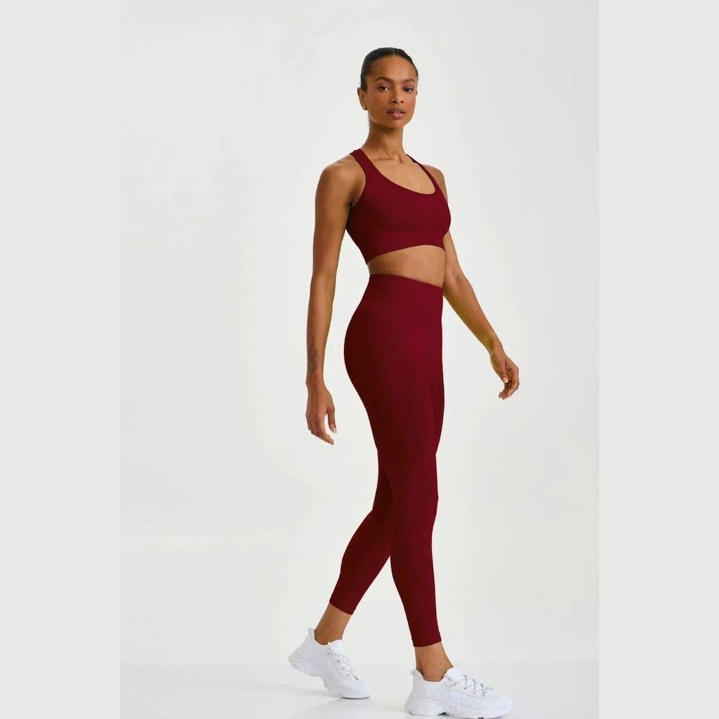 Calça Legging Caju Brasil Sem Costura Feminina | Compressão, Conforto e Liberdade de Movimento