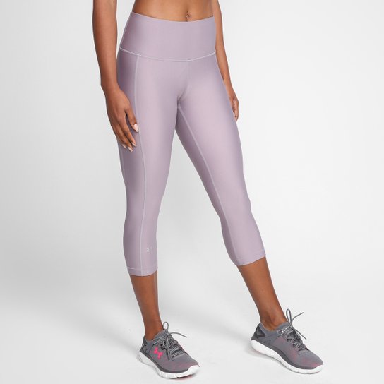 Calça Legging Capri Under Armour Feminina - Roxo+Cinza é ruim? Calça Legging Capri Under Armour Feminina - Roxo+Cinza é boa?