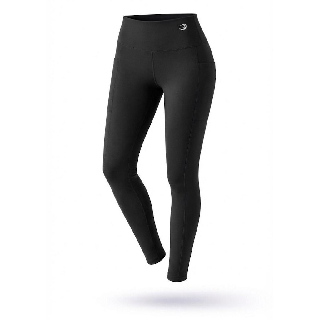 Calça Legging com Bolso Poliamida Treino Academia Summer Pro PRETA