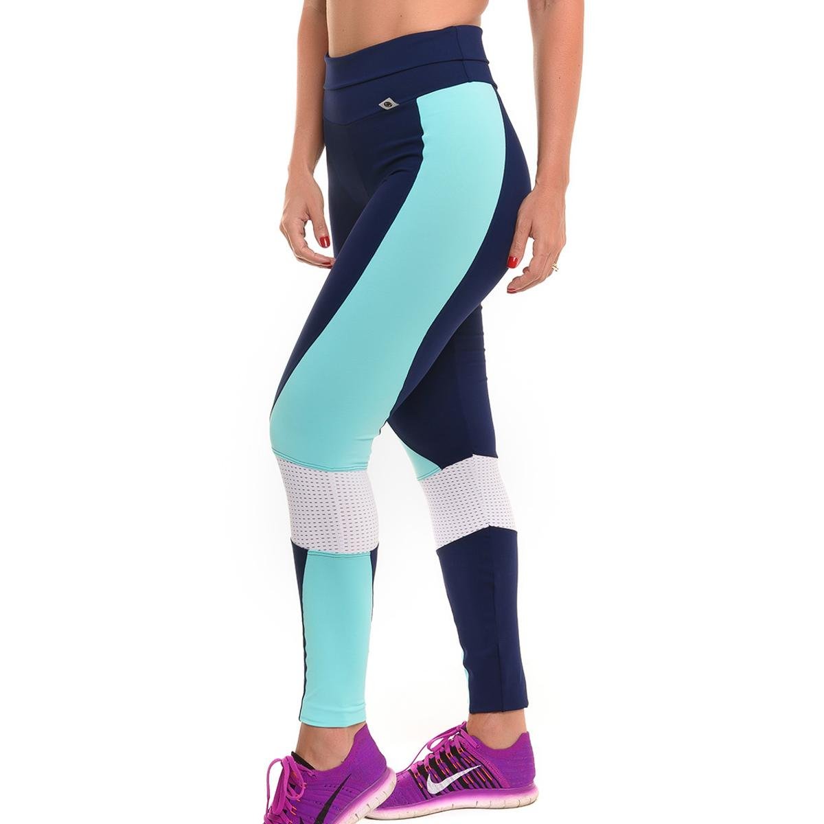 Elegance Proteção com Proteção Solar Legging Sandy Marinho Legging Calça Calça com xnUA58qOwn