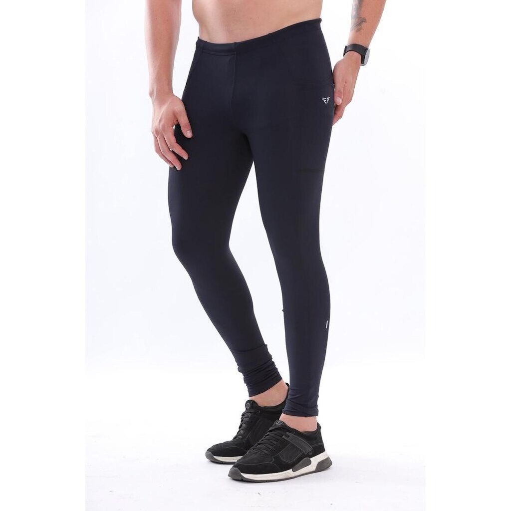 Calça Legging Compressão Pro Racing com Bolsos Masculina