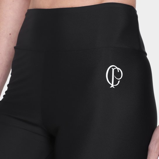 Calça Legging Corinthians Coimbra Fitness Feminina
