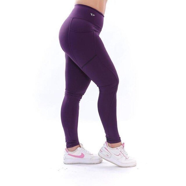 Calça Legging ElementFit Suplex Poliamida Com Bolso Lateral Feminina