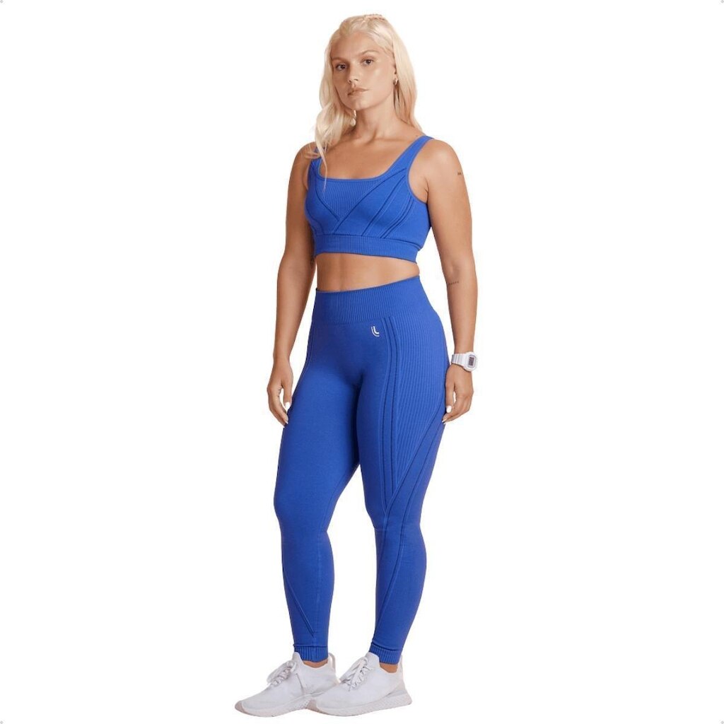 Calça Legging Feminina Alta Compressão Sem Costura Lupo Fit