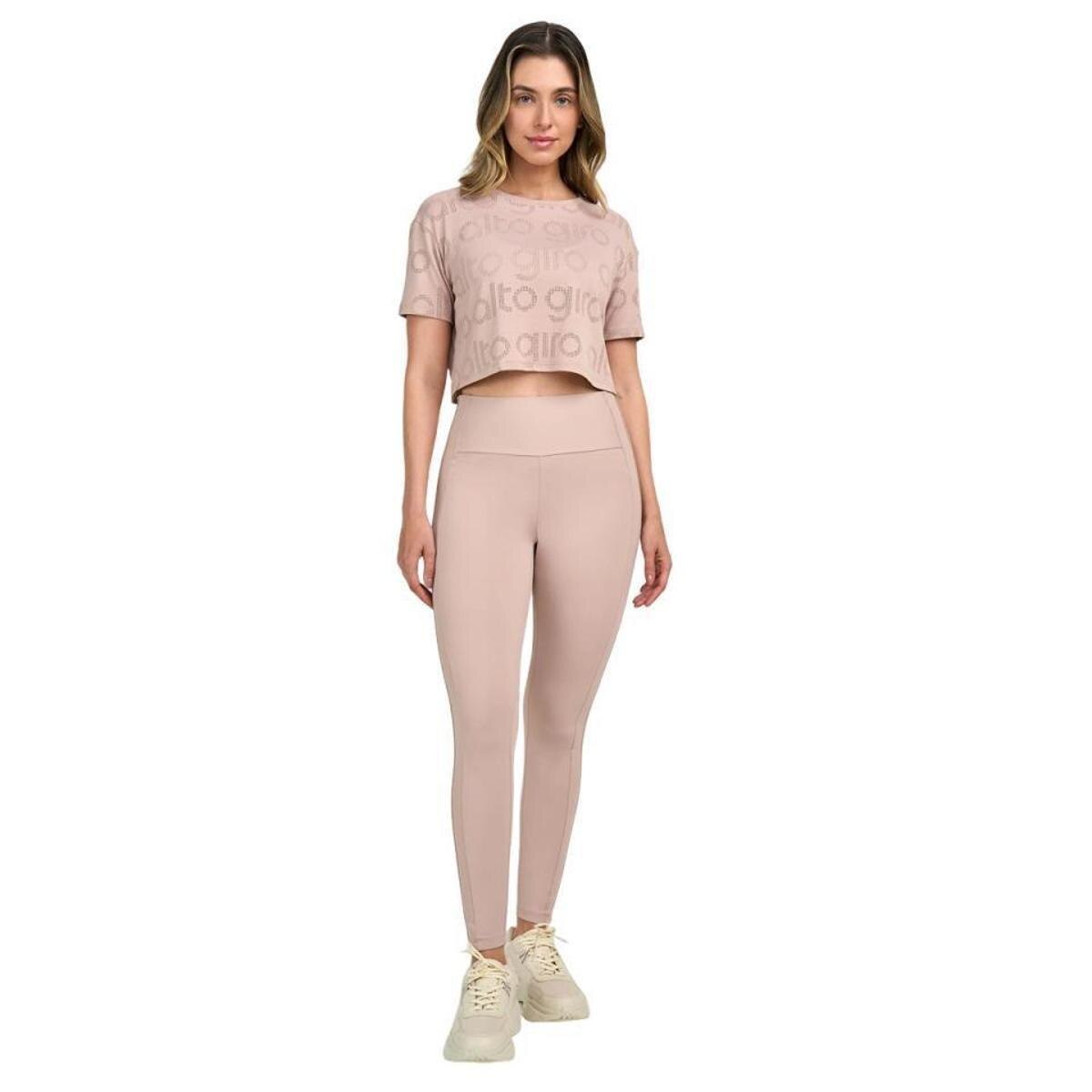 Calça Legging Feminina Alto Giro Logo 2511307
