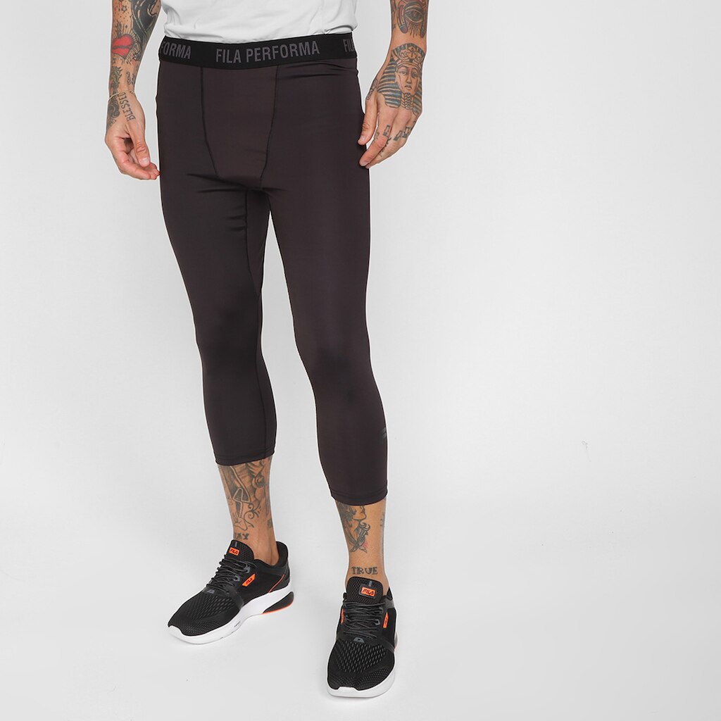 Calça Legging Fila Compress Skin Masculina