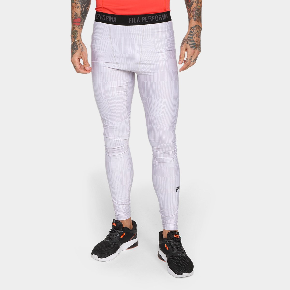 Calça Legging Fila Compress Skin Masculina Menor preço em Calça Legging Fila Compress Skin Masculina