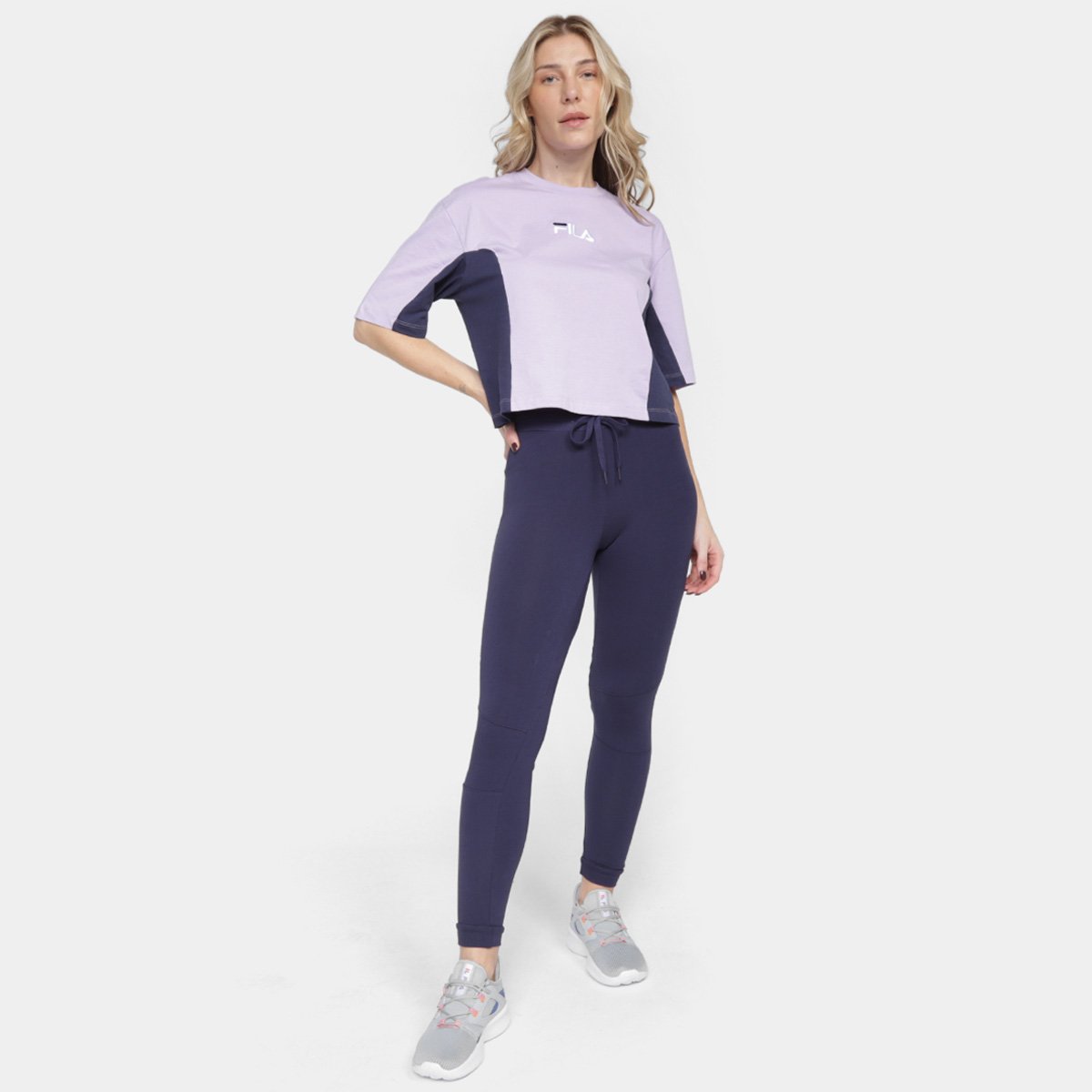 Calça Legging Fila Letter Premium Feminina - 3
