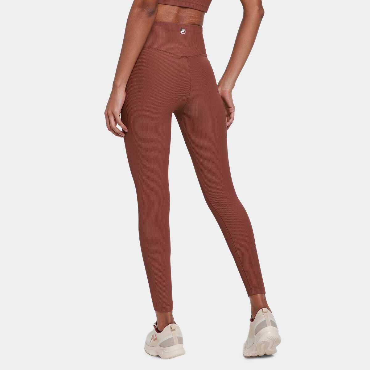 Calça Legging Fila Life Ribbed III Feminina - 1