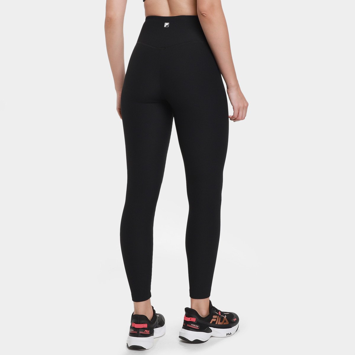 Calça Legging Fila Life Ribbed III Feminina - 1