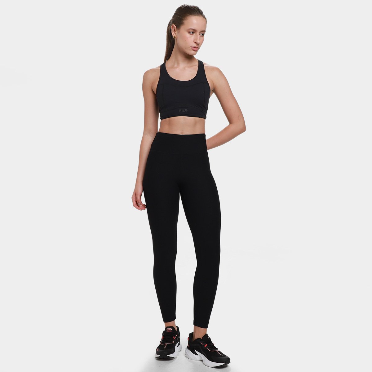 Calça Legging Fila Life Ribbed III Feminina - 3