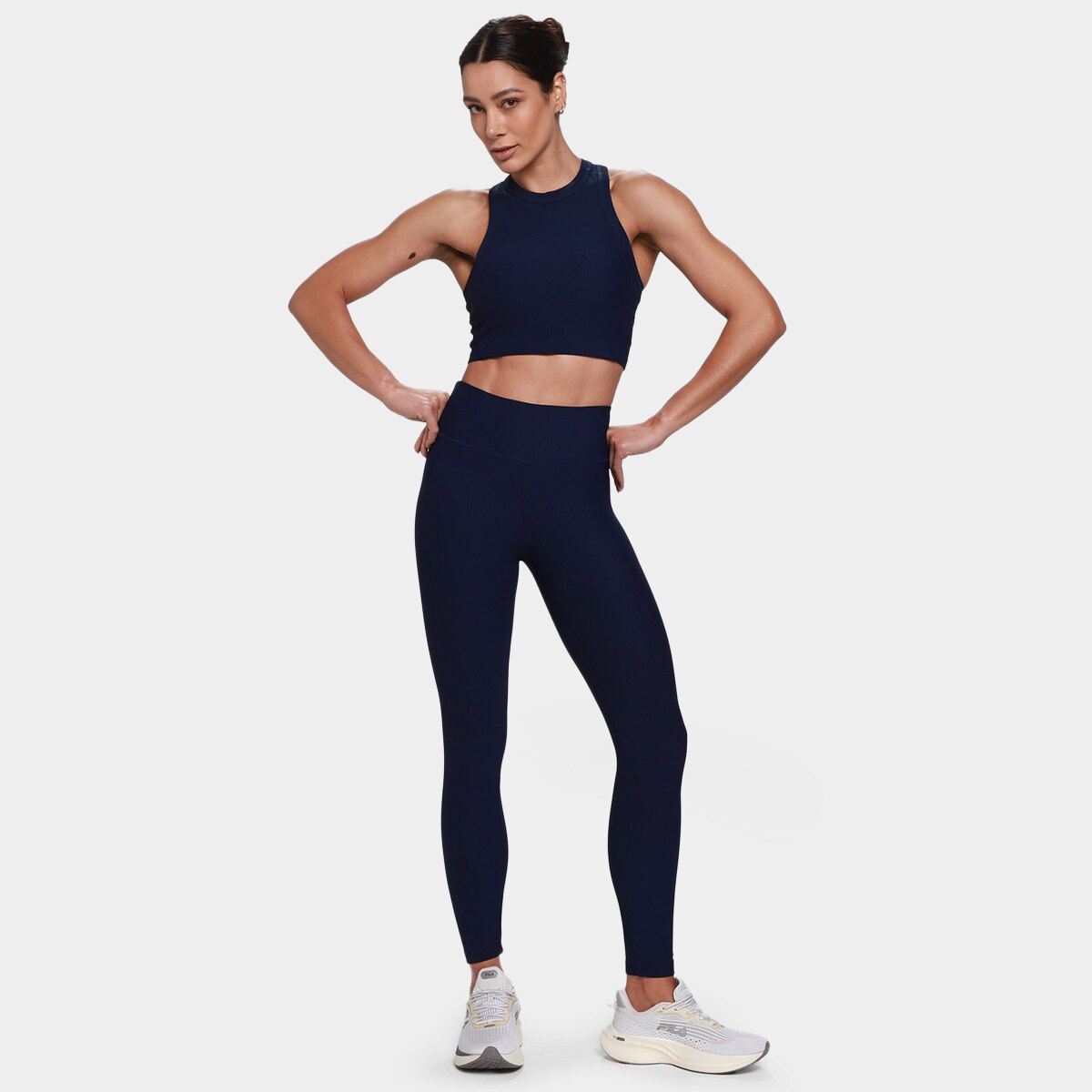 Calça Legging Fila Life Ribbed III Feminina - 4