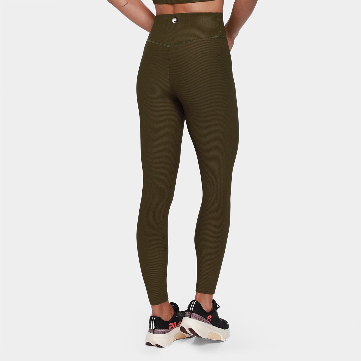 Calça Legging Fila Life Ribbed III Feminina - 1