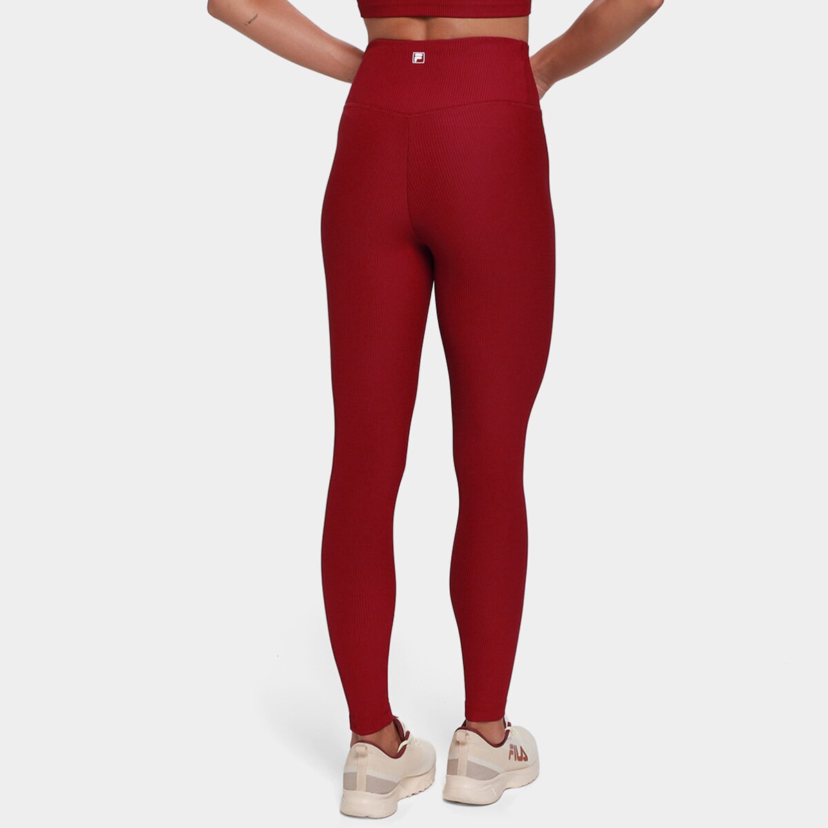 Calça Legging Fila Life Ribbed III Feminina - 1