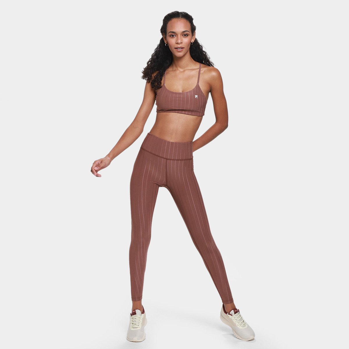 Calça Legging Fila Pinstripes Flow II Feminina - 4