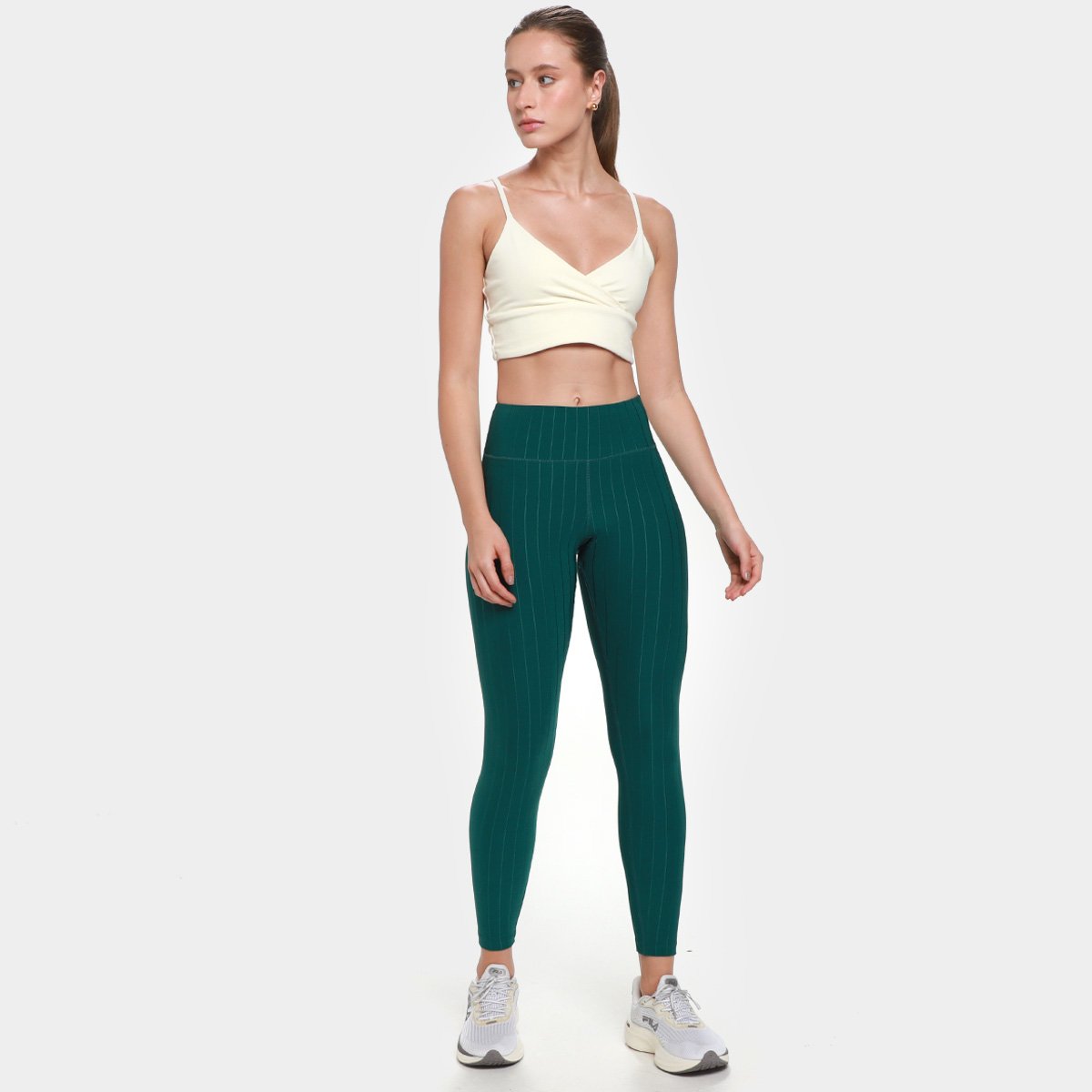 Calça Legging Fila Pinstripes Flow II Feminina - 3