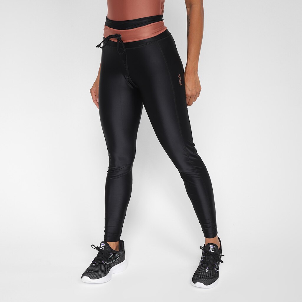 Calça Legging Fila Studio Gloss Mix Feminina