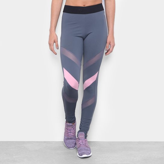 Calça Legging Gonew Ocean Feminina - Cinza