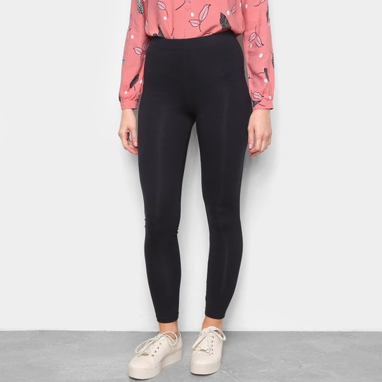 Calça Legging Hering Feminina - Preto Menor preço em Calça Legging Hering Feminina - Preto