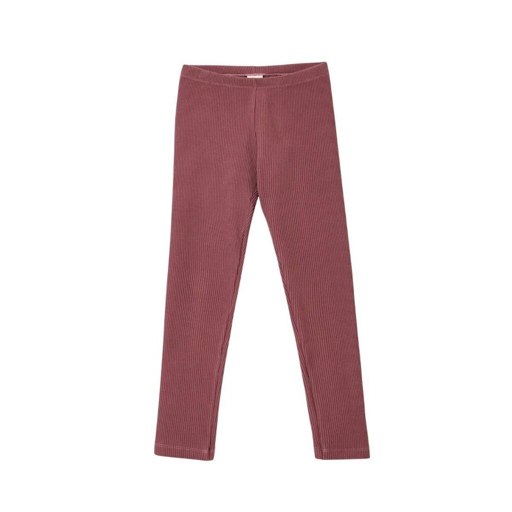 Calça Legging Hering Ribana Canelada Vinho
