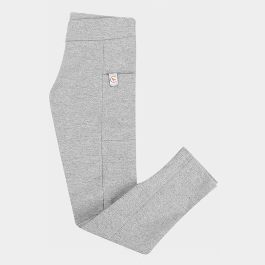 Calça Legging Infantil Costão Montaria Com Bolsos Feminino - Mescla Menor preço em Calça Legging Infantil Costão Montaria Com Bolsos Feminino - Mescla