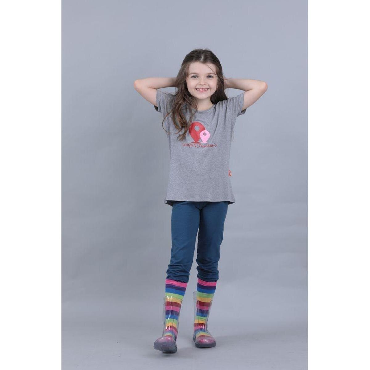 Calça Legging Infantil Menina Jokenpô Marinho - Azul | Netshoes