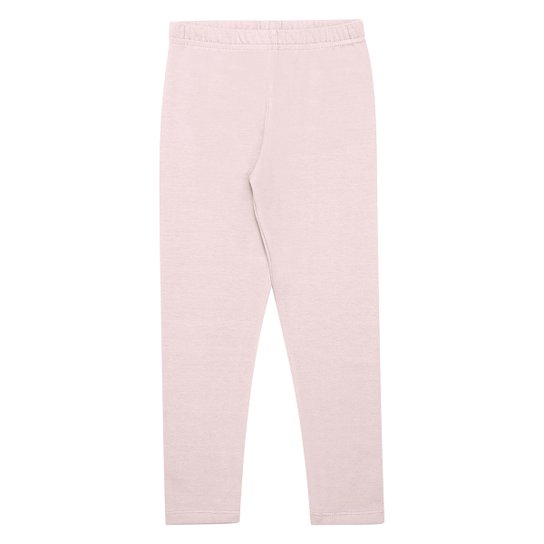 Menor preço em Calça Legging Infantil Pulla Bulla Básica Cotton Feminina - Rosa Claro