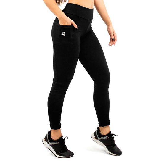 Calça Legging Insanity Suplex Star Feminina - Preto Menor preço em Calça Legging Insanity Suplex Star Feminina - Preto