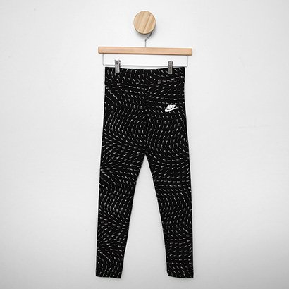 Calça Legging Juvenil Nike NSW Essential AOP Feminina - Feminino