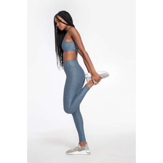 Calça Legging LIVE! Essential - Atlantic - GG - LIVE! - Azul+Preto Menor preço em Calça Legging LIVE! Essential - Atlantic - GG - LIVE! - Azul+Preto