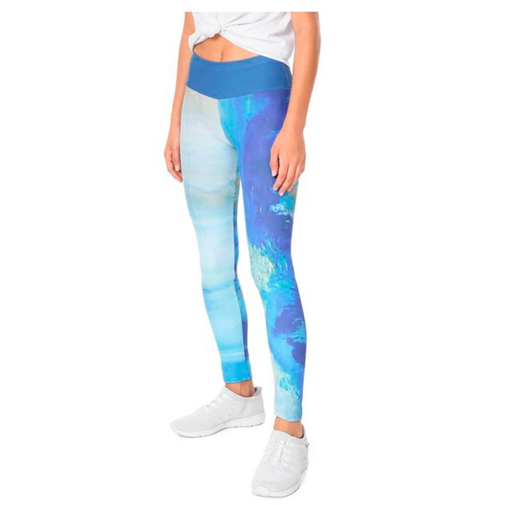 Calça Legging Lupo 76356-001 Print Azul G