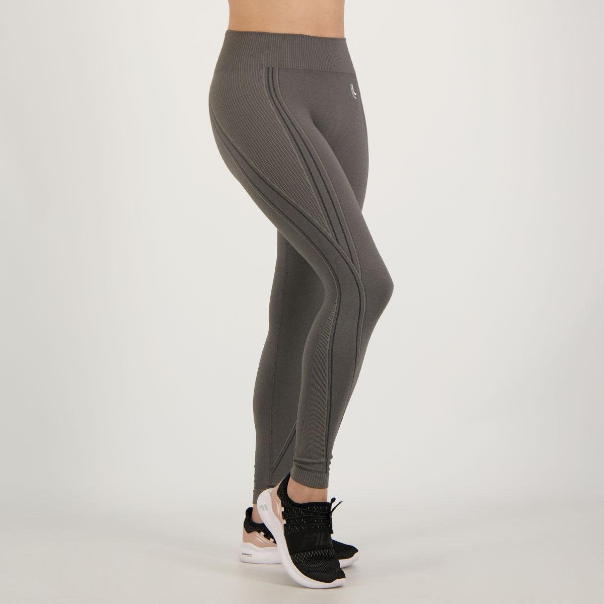 Calça Legging Lupo Max Feminina Grafite - Cinza | Netshoes