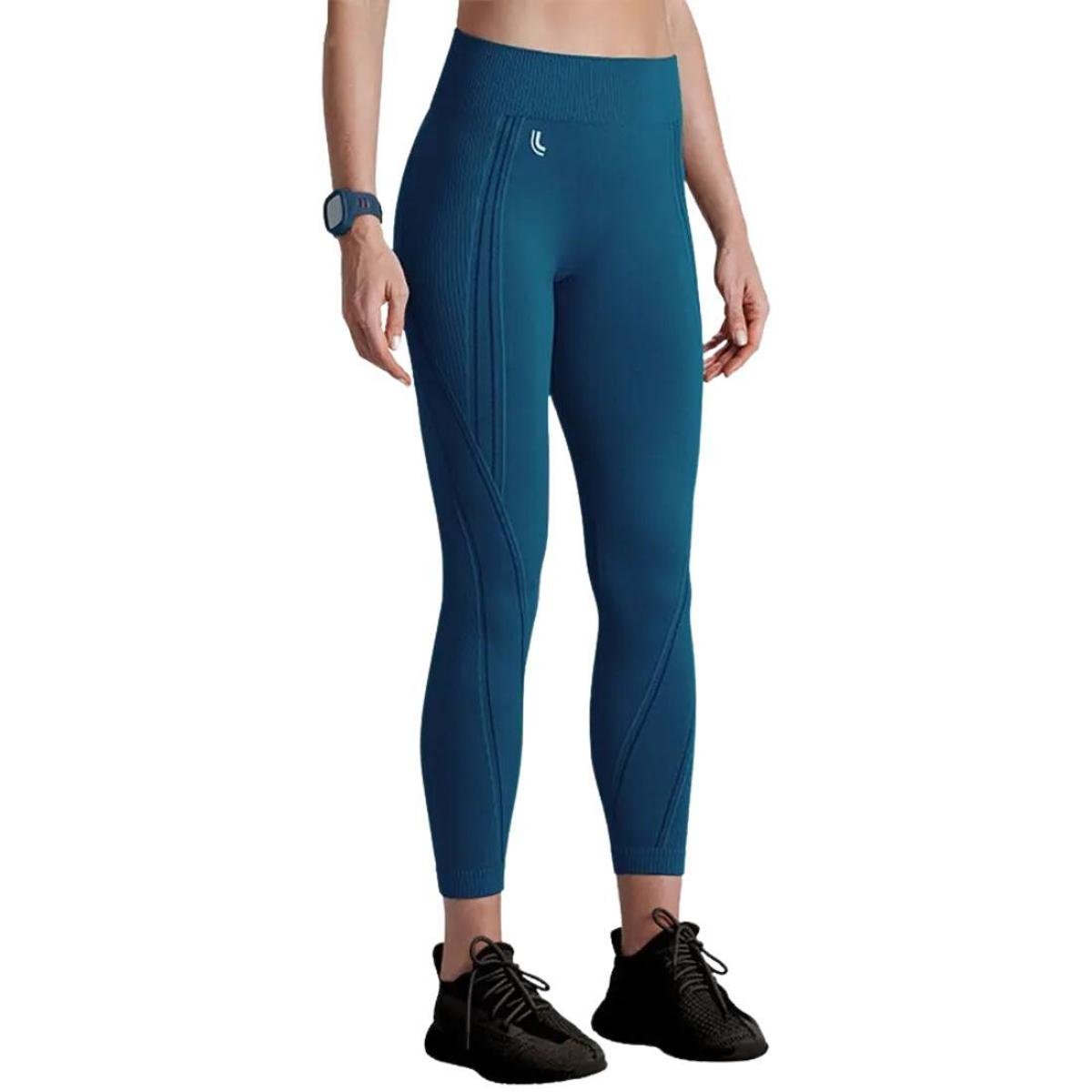 Calça Legging Lupo Max - Azul | Netshoes