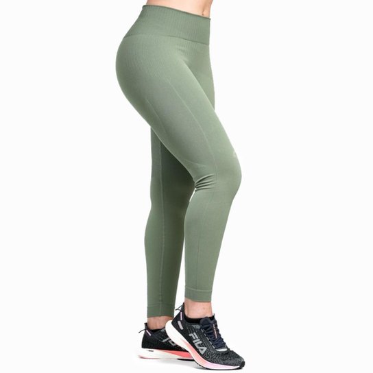 Calça Legging Lupo Seamless Basic Feminina - Verde - GG