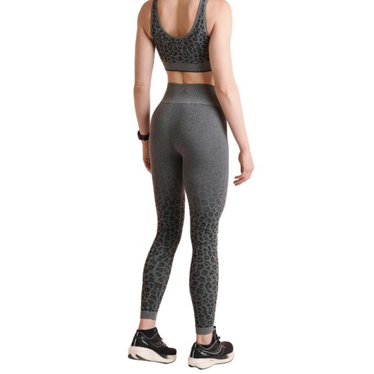 Calça Legging Lupo Sports Animal Print Seamless
