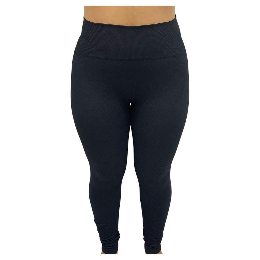 Calça Legging Lupo Texturizada Feminina com Cós Alto