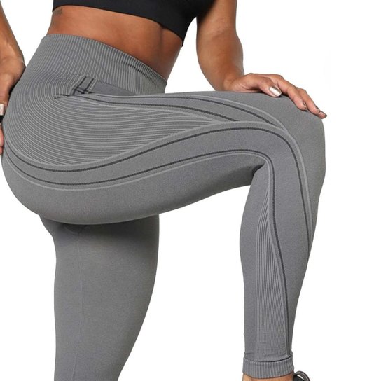 Calça Legging Max Lupo Kit 4 Unidades Fitness Sustentação