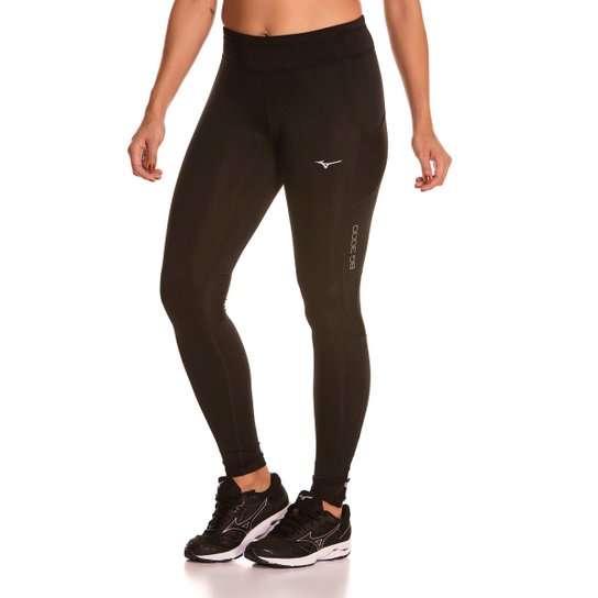 Calça Legging Mizuno Run Biogear 3000 2 - Preto Menor preço em Calça Legging Mizuno Run Biogear 3000 2 - Preto