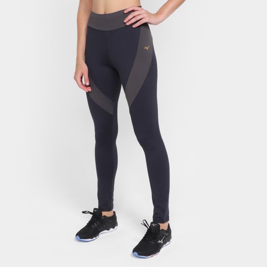 Calça Legging Mizuno Soul Fit Feminina - Preto+Dourado Menor preço em Calça Legging Mizuno Soul Fit Feminina - Preto+Dourado