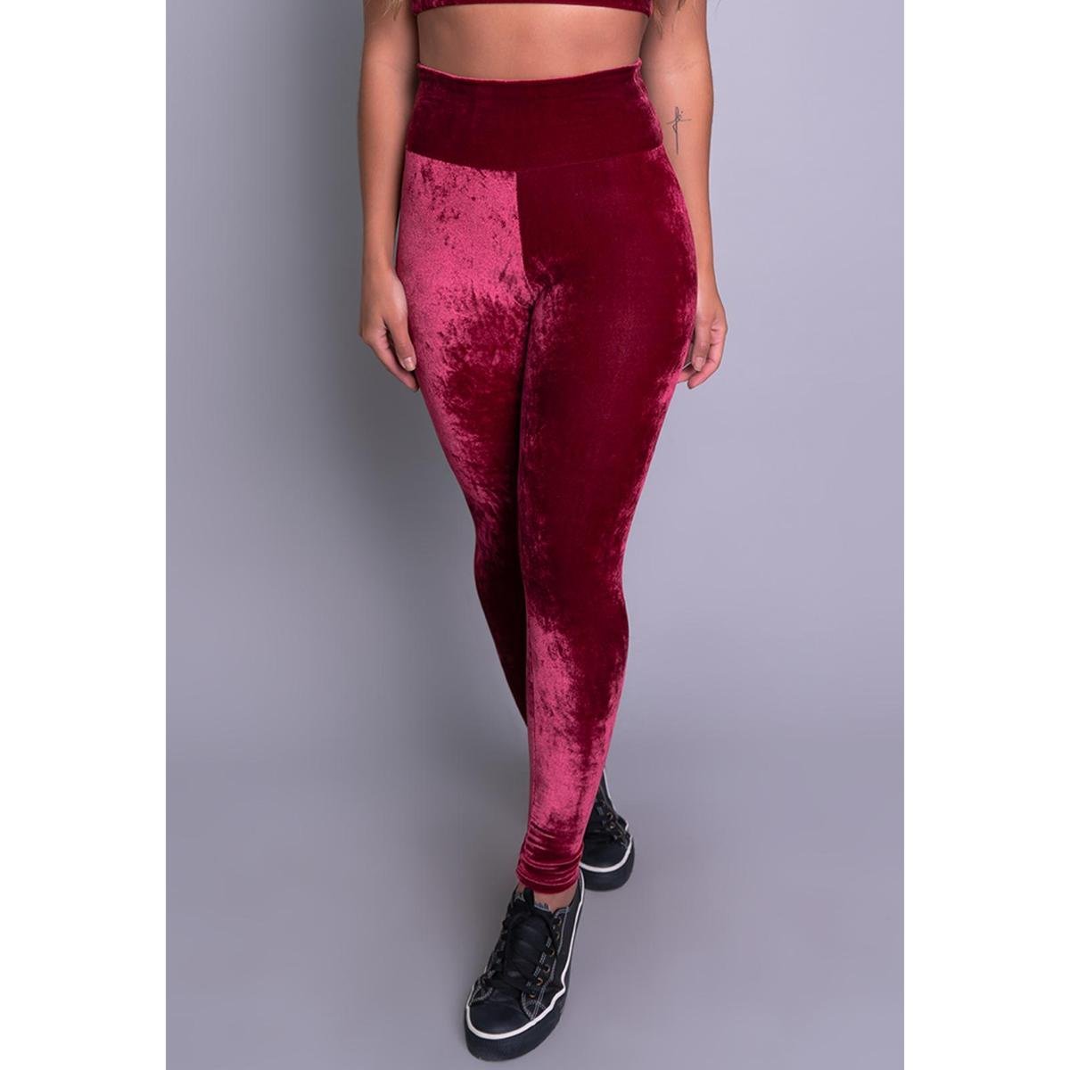 Calça Legging MVB Modas Veludo Molhado Feminina é boa?