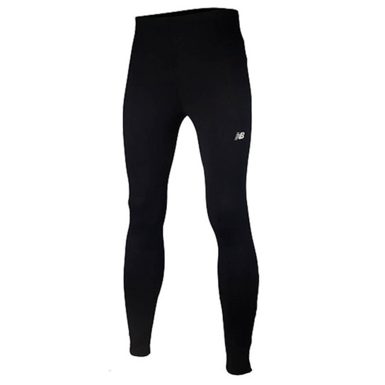 Calça Legging New Balance Accelerate Masculina - Preta M - Preto Menor preço em Calça Legging New Balance Accelerate Masculina - Preta M - Preto
