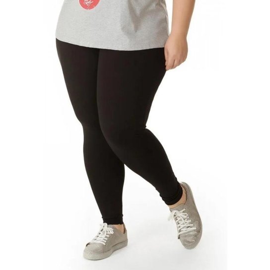 Calca Legging Plus Size G1 G2 G3 G4 Em Suplex Poliester - Preto é ruim? Calca Legging Plus Size G1 G2 G3 G4 Em Suplex Poliester - Preto é boa?