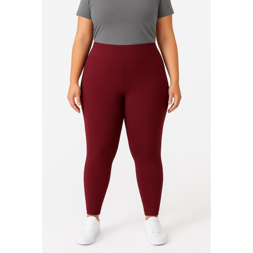 Calça Legging Plus Size G1 G2 G3 G4 Tecido Grosso Power Suplex Wolfox