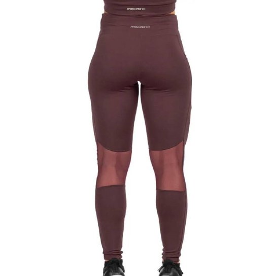 Calça Legging Poker Electra - Bordô