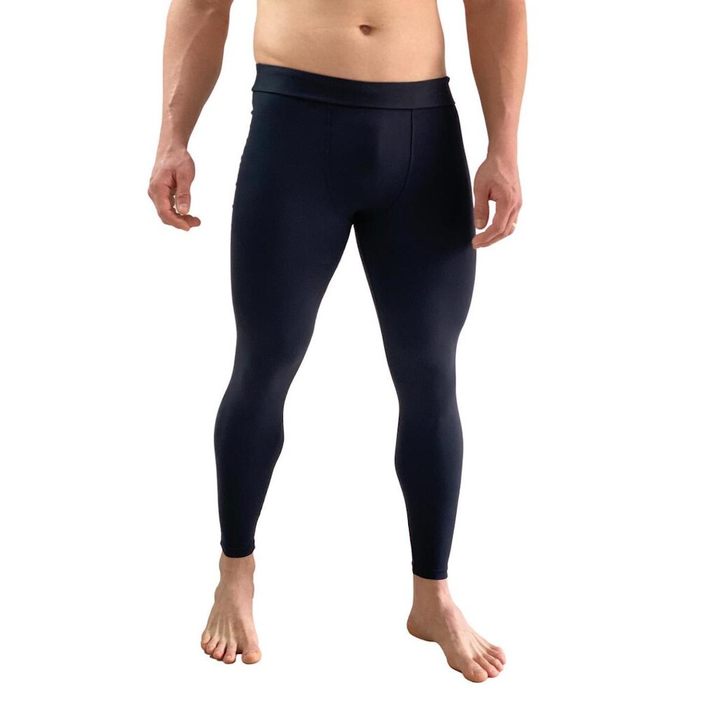Calça Legging Poliamida Masculino - Preto - GG