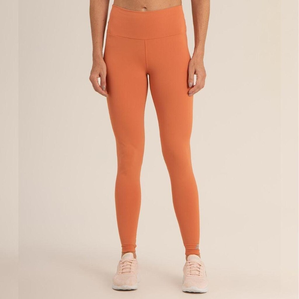 Calça Legging Poliamida Proteção UV Básica Lisa