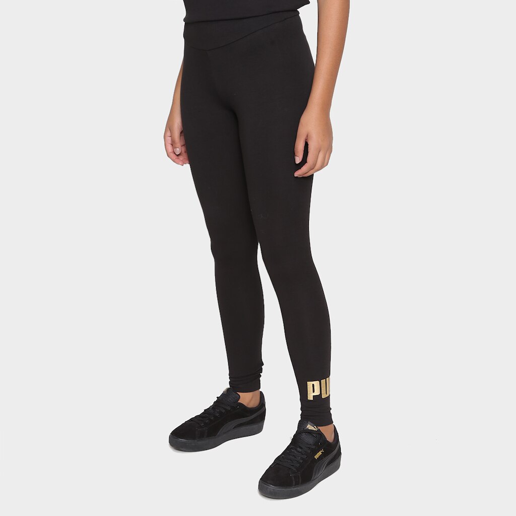 Calça Legging Puma Essentials Metallic Feminina