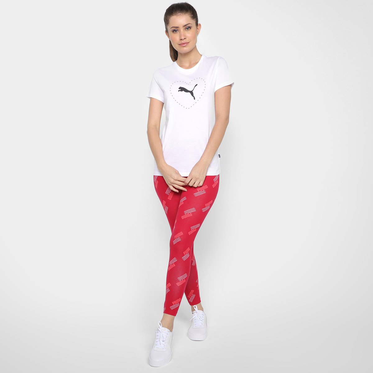 Calça Legging Puma Power Aop High Waist 7/8 Feminina - 3