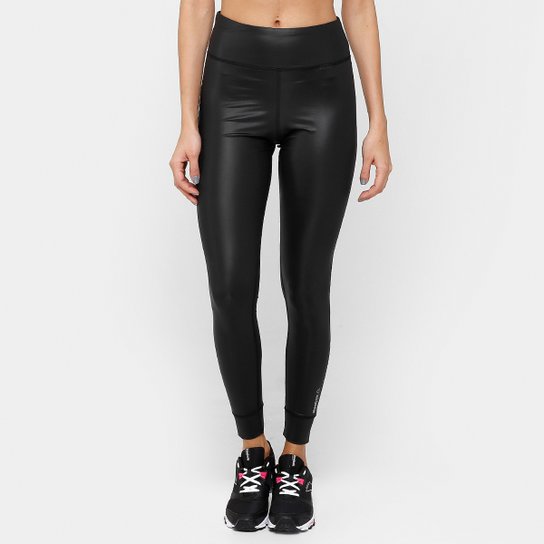 Calça Legging Reebok Studio Lux Feminina - Preto